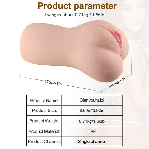 P38-Masturbatore di figa realistico|Eccitante figa finta giocattoli