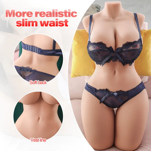 H208-($40 cheaper than buying individually)Big Dick+Life Size Torso combination|Xingse