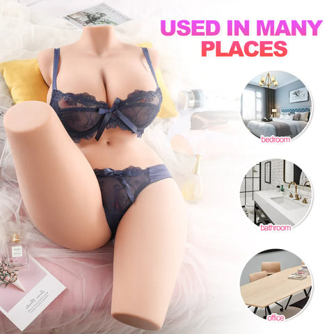 H208-($40 cheaper than buying individually)Big Dick+Life Size Torso combination|Xingse