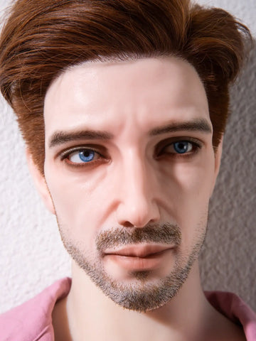 S3325-175cm/5ft9-58kg Femboy Full Size Silicone Head Sex With Male Sex Doll | Qita doll