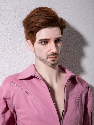S3325-175cm/5ft9-58kg Femboy Full Size Silicone Head Sex With Male Sex Doll | Qita doll