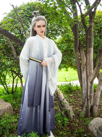S3326-Ancient-style Femboy Full Size Sex Doll With Silicone Head | Qita doll 165cm/5ft5-40kg