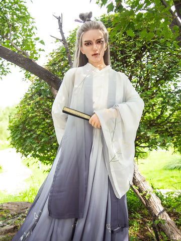 S3326-Ancient-style Femboy Full Size Sex Doll With Silicone Head | Qita doll 165cm/5ft5-40kg