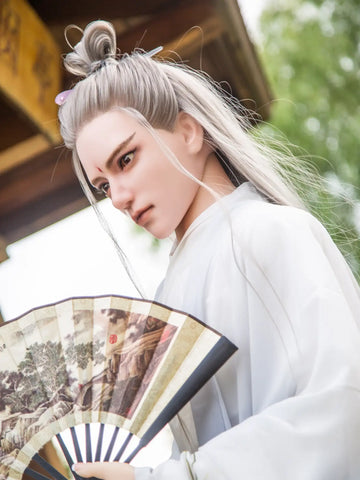 S3326-Ancient-style Femboy Full Size Sex Doll With Silicone Head | Qita doll 165cm/5ft5-40kg