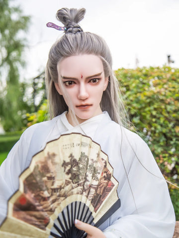 S3326-Ancient-style Femboy Full Size Sex Doll With Silicone Head | Qita doll 165cm/5ft5-40kg