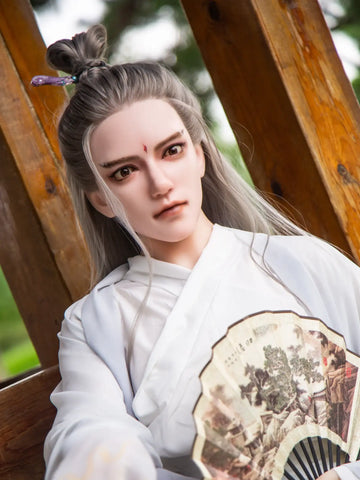 S3326-Ancient-style Femboy Full Size Sex Doll With Silicone Head | Qita doll 165cm/5ft5-40kg