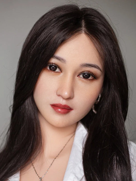 F124 Silicone Sex Doll Head丨Aibei Doll Head