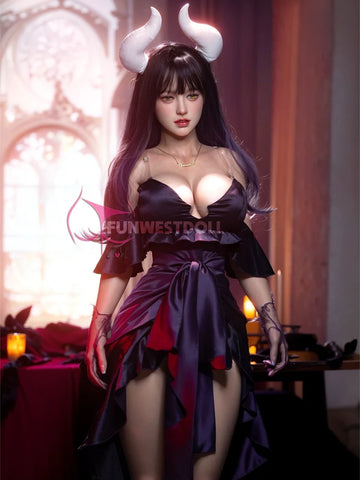 S3931-160cm(5.2ft)-40kg E Cup  White Chloe Ultra Realistic Silicone Sex Doll｜Fun West Doll