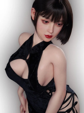 S157—Kiana F cup Premium Silicone Curvy Big Tits Chinese Sex Doll|Zelex Doll-165cm/5ft4