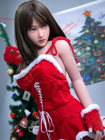 S3844-Yuuka F Cup TPE Christmas Girl Japanese Thin Sex Doll｜SE Doll 153cm(5ft)-29.5kg