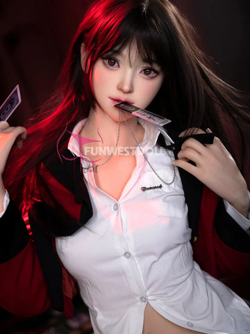 S3929-159cm(5.2ft)-37kg A Cup Asian Alice Realistic Silicone Japanese Anime Sex Doll｜Fun West Doll