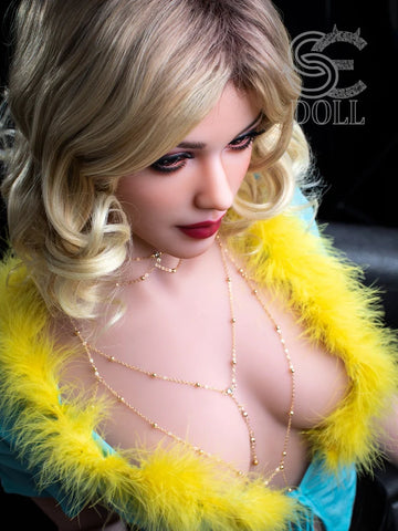 F963-163cm-37kg Regina.D E Cup TPE Bionda Sesso Celebrità Donne Mature Del Sesso｜SE Doll
