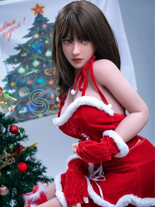 S3844-Yuuka F Cup TPE Christmas Girl Japanese Thin Sex Doll｜SE Doll 153cm(5ft)-29.5kg