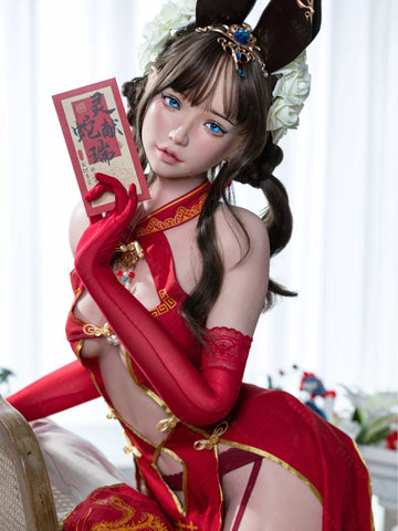S4051-155Rcm(5.12ft)-32.5kg 2.2 A Cup Silicone Adult Asian Sex Doll｜AITIA Doll