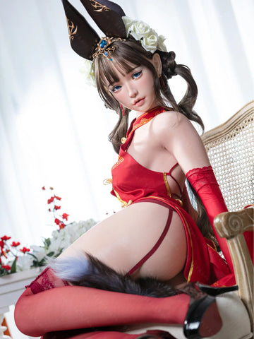 S4051-155Rcm(5.12ft)-32.5kg 2.2 A Cup Silicone Adult Asian Sex Doll｜AITIA Doll