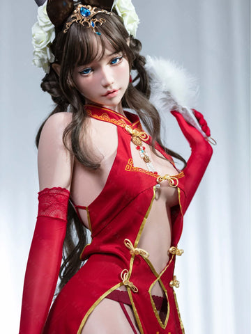 S4051-155Rcm(5.12ft)-32.5kg 2.2 A Cup Silicone Adult Asian Sex Doll｜AITIA Doll