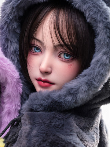 S4061-155Mcm(5.1ft)-38kg 2.2cf E Cup Sex Doll with Black and Yellow Plush Ears – Realistic Silicone Anime Bunny Girl for Adults｜AITIA Doll