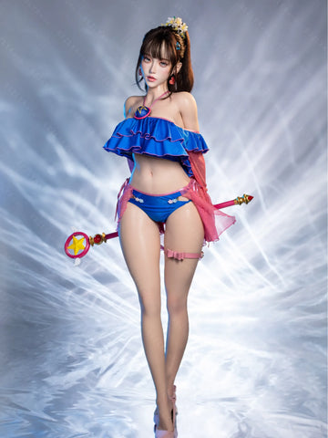 S4063-155Mcm(5.1ft)-38kg 2.2cf E Cup Mini ROS Silicone Asian Anime celebrity Sex Doll｜AITIA Doll