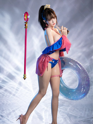 S4063-155Mcm(5.1ft)-38kg 2.2cf E Cup Mini ROS Silicone Asian Anime celebrity Sex Doll｜AITIA Doll