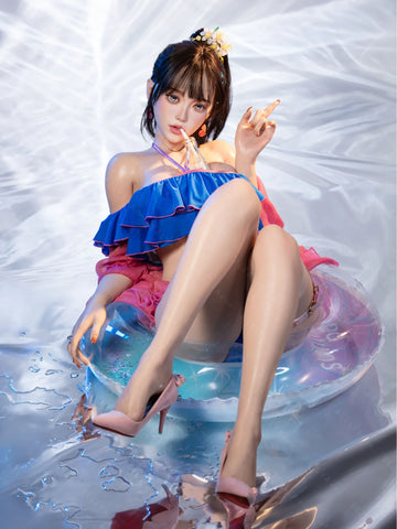 S4063-155Mcm(5.1ft)-38kg 2.2cf E Cup Mini ROS Silicone Asian Anime celebrity Sex Doll｜AITIA Doll