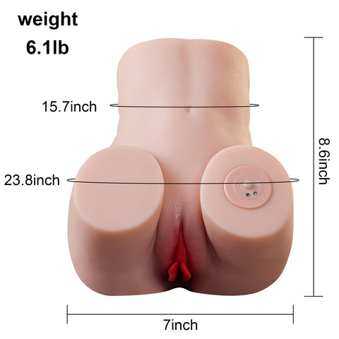 M235-Butt Masturbator Sucking & Vibration Ass Sex Doll |xingse-6.1lb