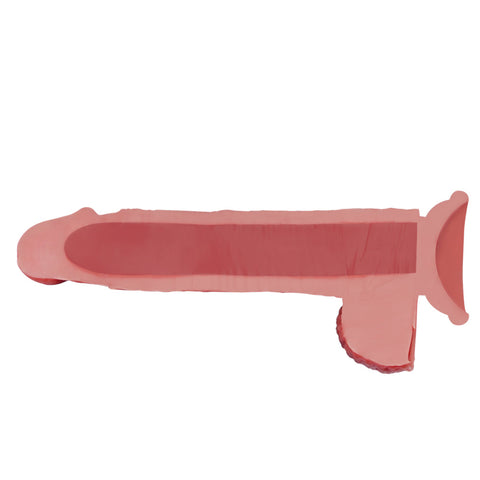 D001  (19cm)dildo in silicone per torso maschile riuscire attivo