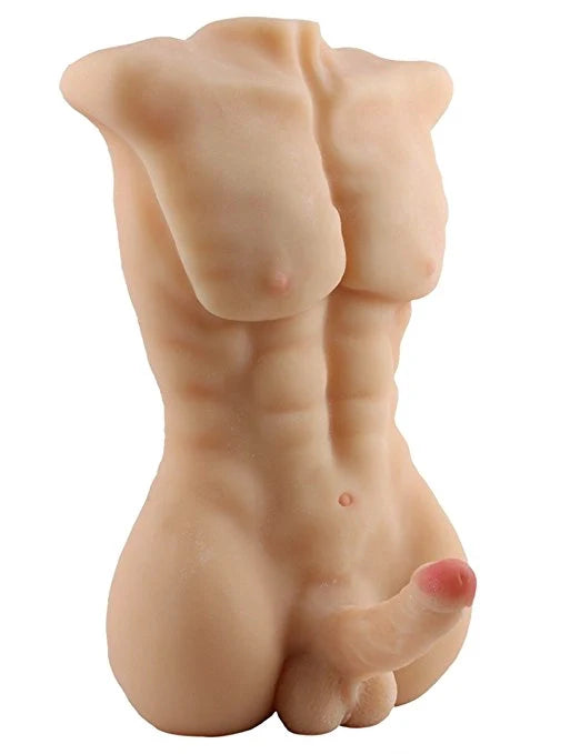 T527(7kg/53cm) Bambole sessuali maschili realistiche Torso Dildo per donne | JLY