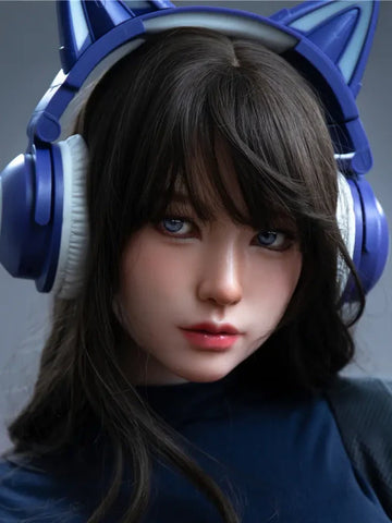 F255【Irontech Doll Head】 Sex Doll Head Silicone