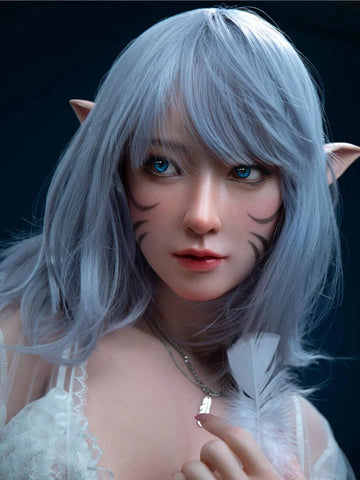 F257 【Irontech Doll Head】Sex Doll Head Silicone