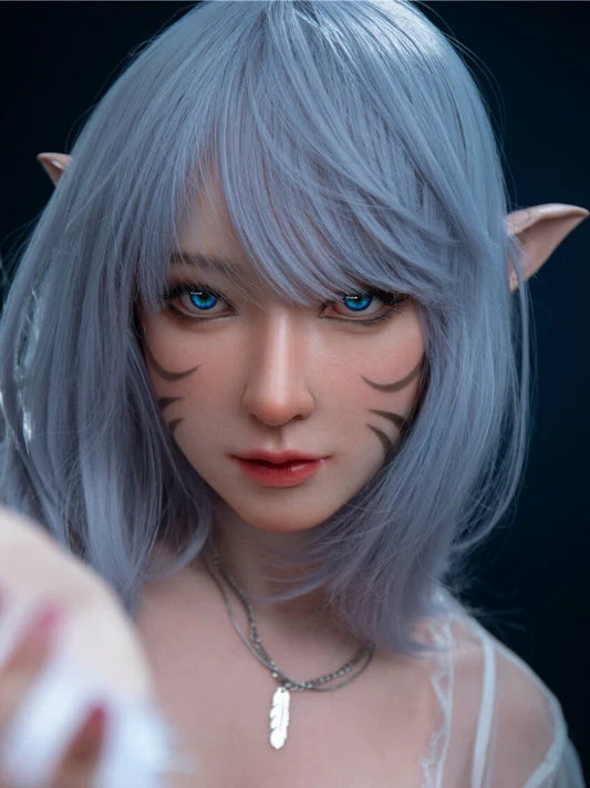 F257 【Irontech Doll Head】Sex Doll Head Silicone