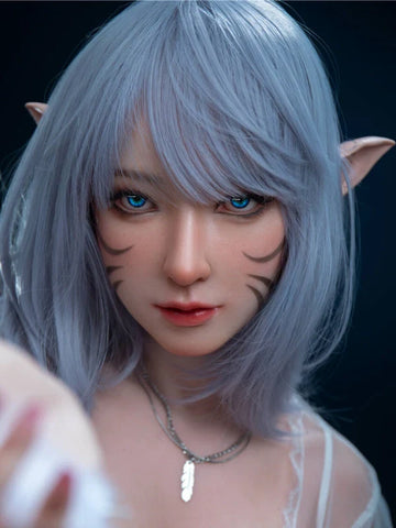 F257 【Irontech Doll Head】Sex Doll Head Silicone