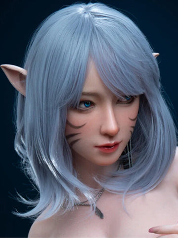 F257 【Irontech Doll Head】Sex Doll Head Silicone