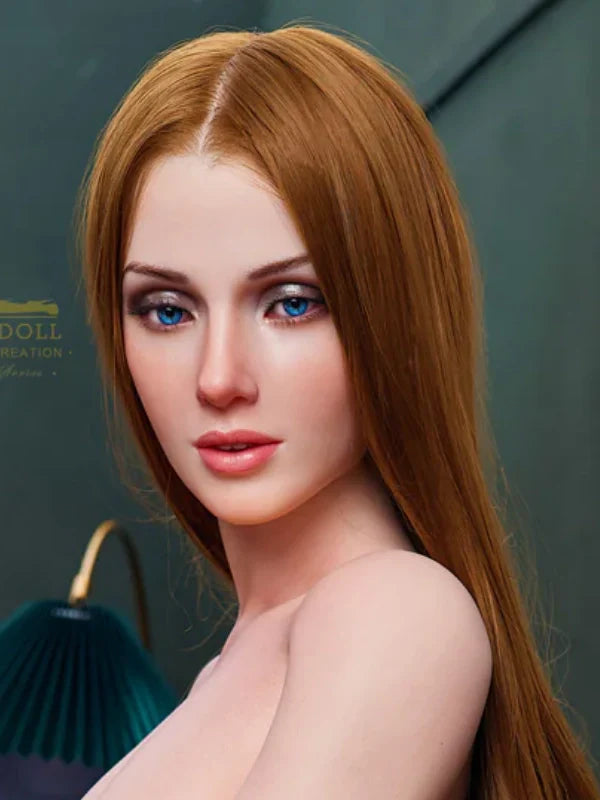 F258【Irontech Doll Head】Sex Doll Head Silicone