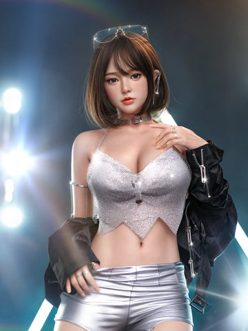 S535- 163cm(5ft4)-35kg E Cup Silicone Japanese Idol Sex Doll – Celebrity Lookalike Love Doll丨Doll senior