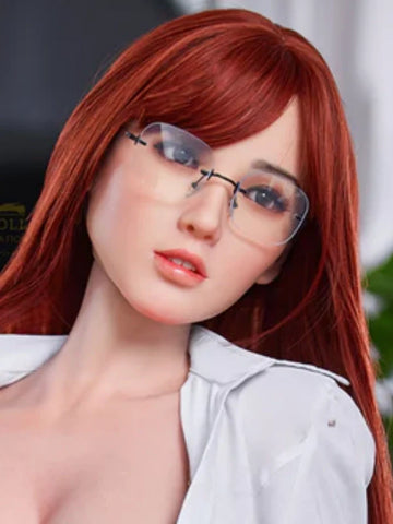 F259 【Irontech Doll Head】Sex Doll Head Silicone