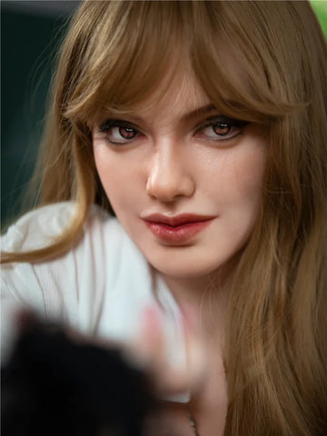 F261 【Irontech Doll Head】Sex Doll Head Silicone