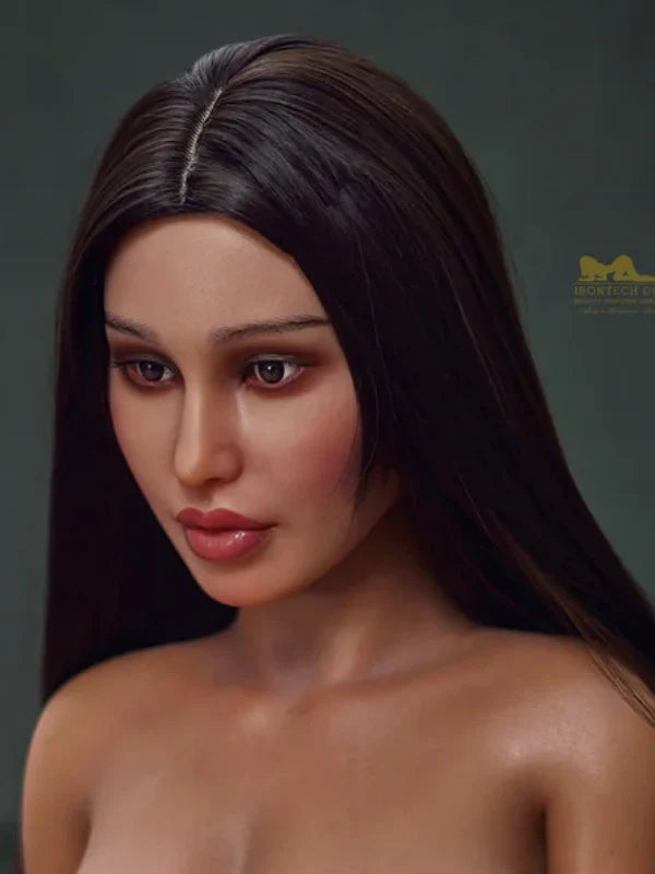 F263【Irontech Doll Head】 Sex Doll Head Silicone