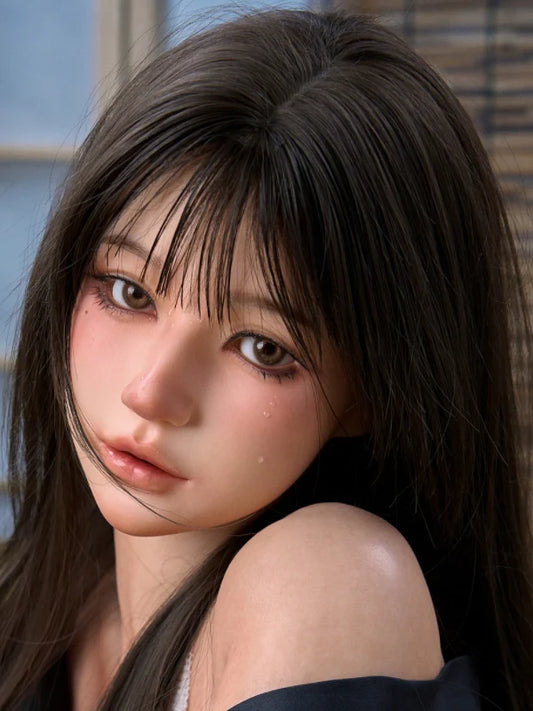 F104-ROS Silicone Sex Doll Head| Real Lady Doll