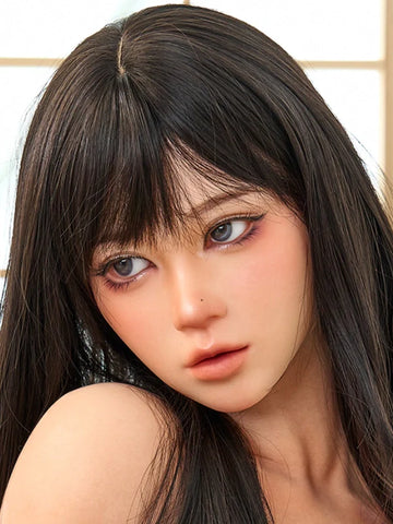 F105-ROS Silicone Sex Doll Head| Real Lady Doll