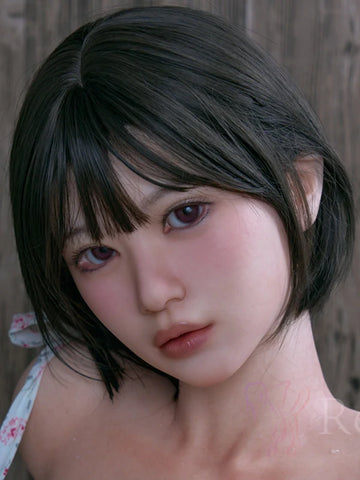 F103-ROS Silicone Sex Doll Head| Real Lady Doll