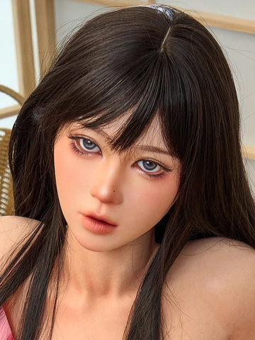 F105-ROS Silicone Sex Doll Head| Real Lady Doll