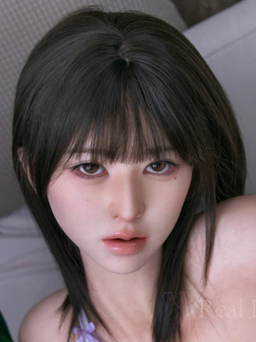 F102-Silicone Sex Doll Head| Real Lady Doll