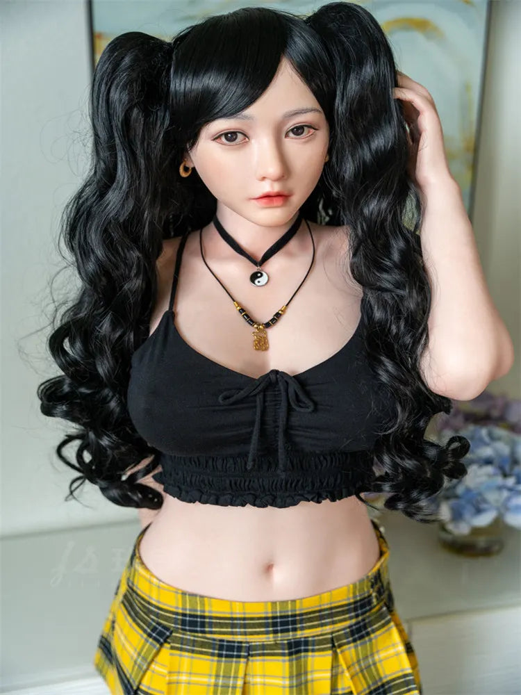 S4302—Karter 158cm/5ft1 30kg E Cup Life-like Silicone Big Boobs Sex Doll Real Pussy|Jiusheng Doll