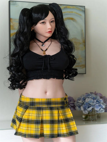 S4302—Karter 158cm/5ft1 30kg E Cup Life-like Silicone Big Boobs Sex Doll Real Pussy|Jiusheng Doll