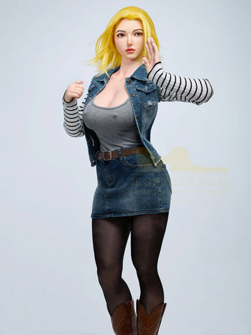 S1437- S41 Robot Silicone Sex Doll｜Irontech Doll-159cm(5.2ft)-45kg F Cup