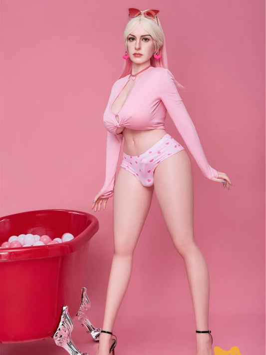 S1406-S25 Femboy Shemale Silicone Sex Doll｜Irontech Doll-162cm(5.3ft)-38kg I Cup