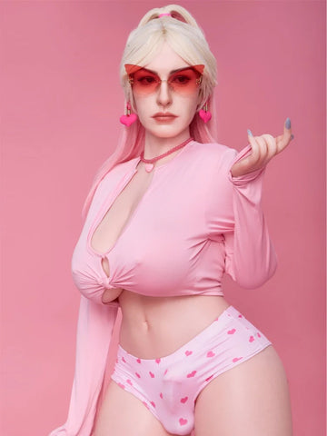 S1406-S25 Femboy Shemale Silicone Sex Doll｜Irontech Doll-162cm(5.3ft)-38kg I Cup