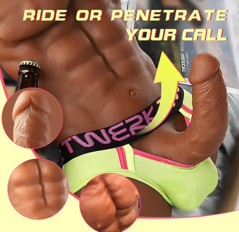 H208-($40 cheaper than buying individually)Big Dick+Life Size Torso combination|Xingse