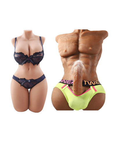 H208-($40 cheaper than buying individually)Big Dick+Life Size Torso combination|Xingse