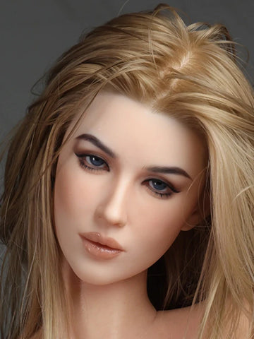 F99-Silicone Oral Sex Doll Head Only| Real Lady Doll